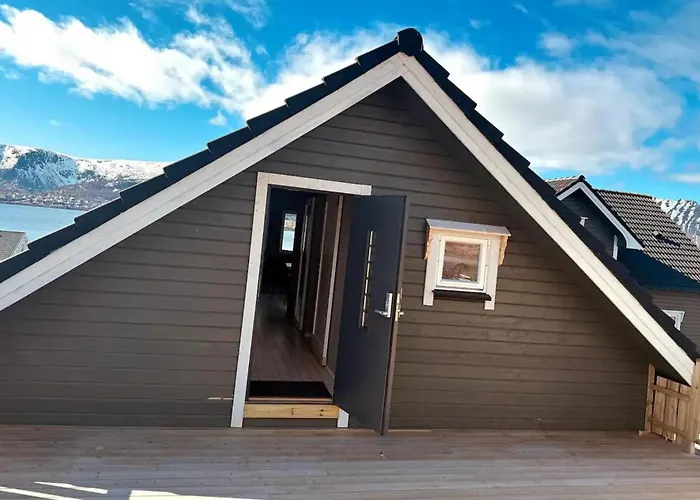 Apartamento 1 Bed Loft Sleeps 4 -hot Tub Sauna & Pets Ok Stokmarknes