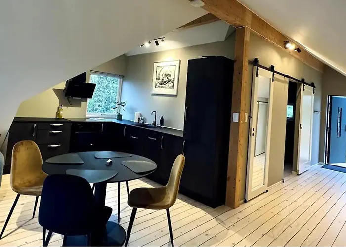 1 Bed Loft Sleeps 4 -hot Tub Sauna & Pets Ok Stokmarknes